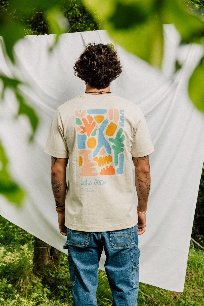 T-Shirt Lake Como - Natural Raw - The Larius Brand 