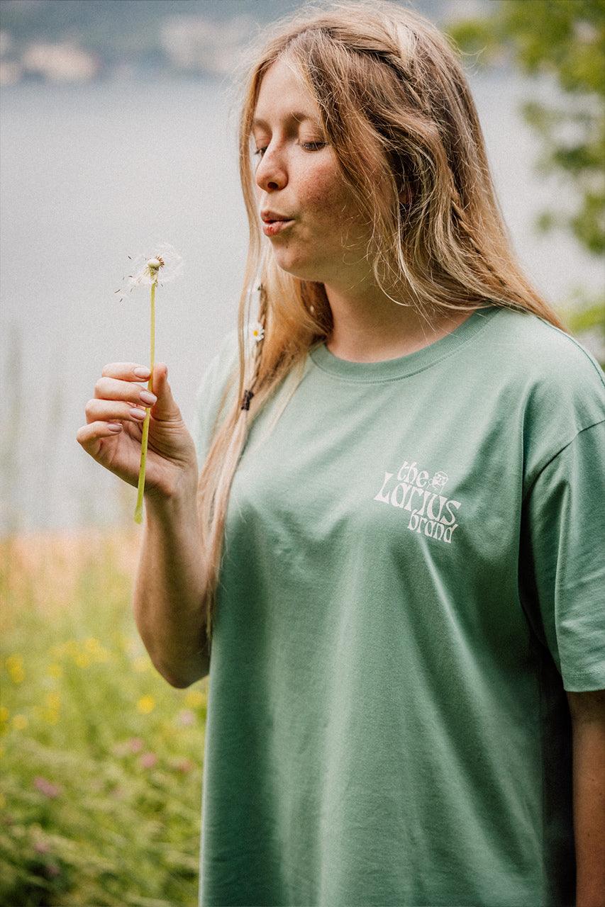 T-Shirt Contaminazione Naturale - Verde Salvia