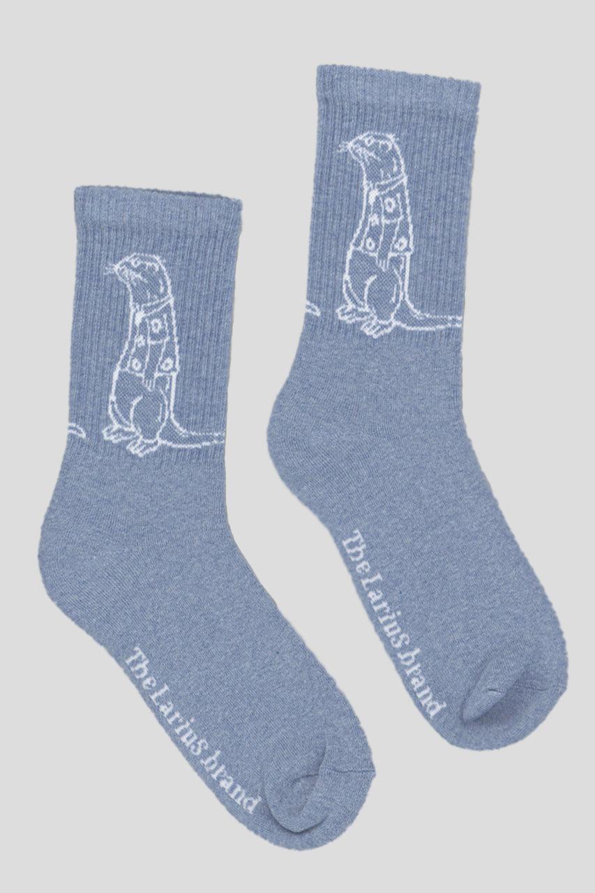Otter Organic Socks - River Melange - The Larius Brand 